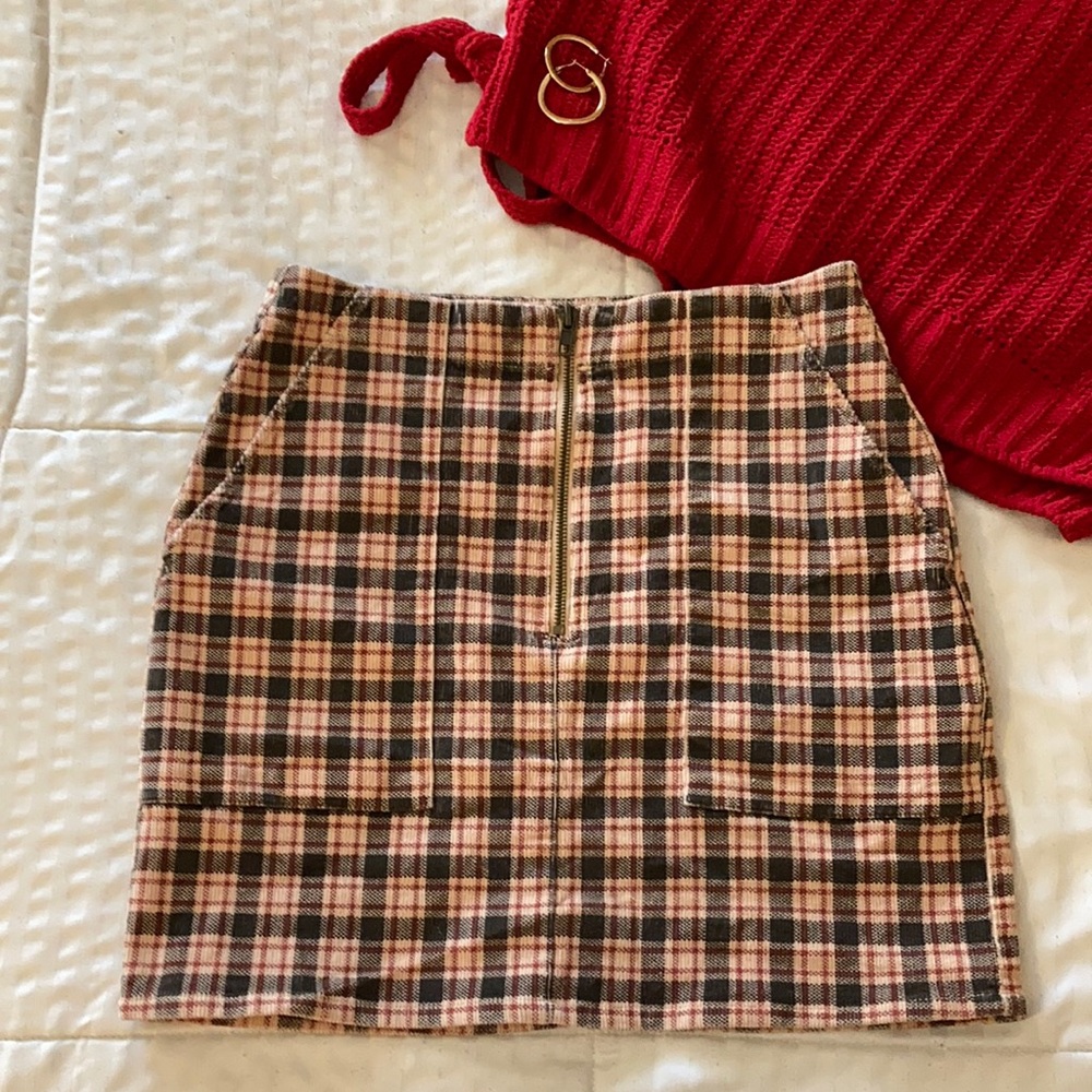☃️ Plaid Miniskirt ♥️